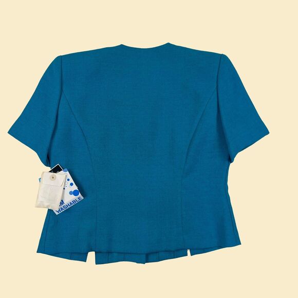 Vtg 90s/Y2K skirt & blouse set by Leslie Fay, size 8P, new old stock (w/ tags) - Picture 7 of 8